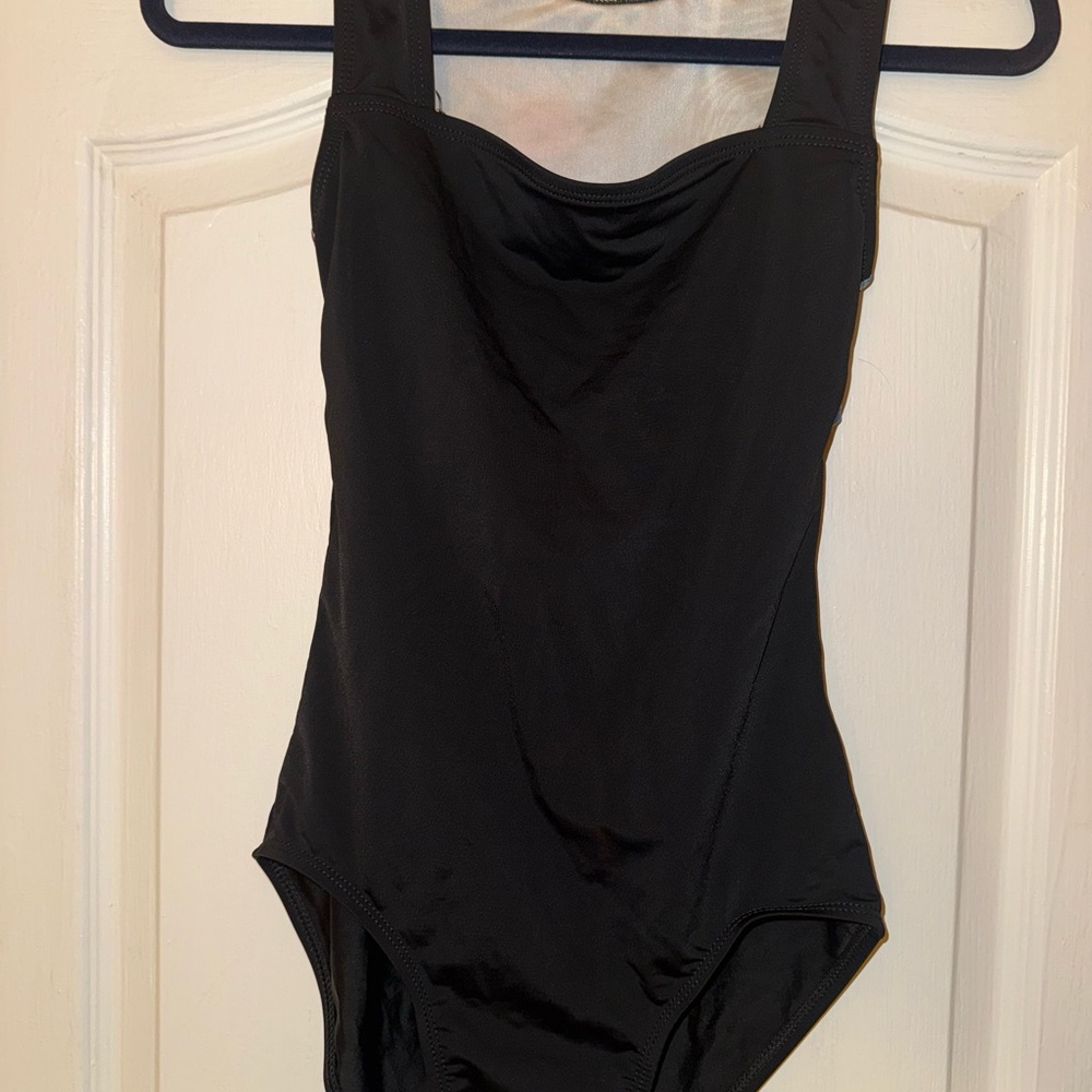 Natalie Dancewear Black Leotard